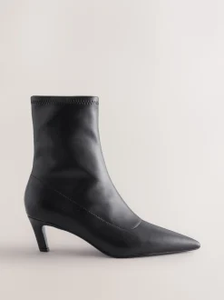 Noir - Bottes chaussettes Forever Comfort® à bout pointu