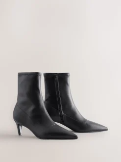 Noir - Bottes chaussettes Forever Comfort® à bout pointu