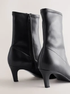 Noir - Bottes chaussettes Forever Comfort® à bout pointu