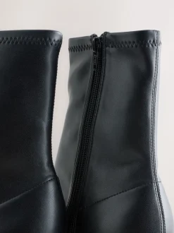 Noir - Bottes chaussettes Forever Comfort® à bout pointu