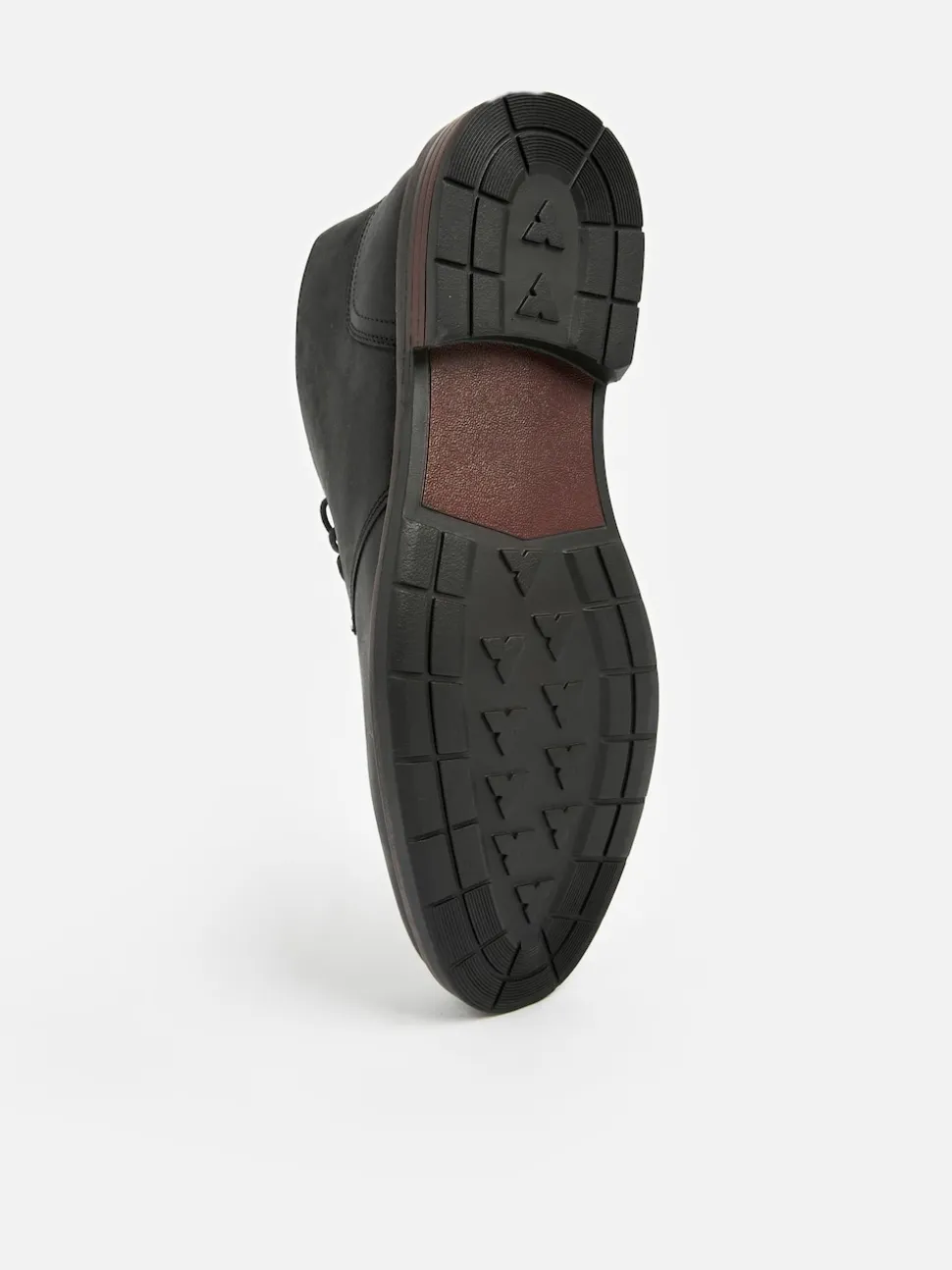 Noir - Bottes Chukka en cuir cireux