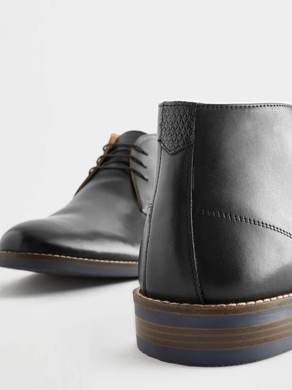 Noir - Bottes chukka en cuir