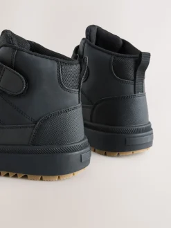 Noir - Bottes hautes imperméables doublées Thinsulate