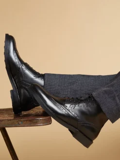 Noir - Bottes Jones Bootmaker Fletcher en cuir