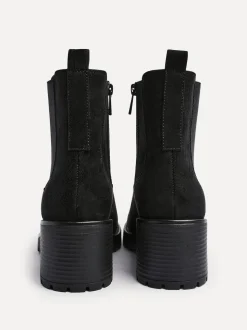 Noir - Bottes Linzi Path à talon carré Chelsea