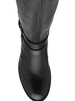 Noir - Bottes Lotus hauteur genou