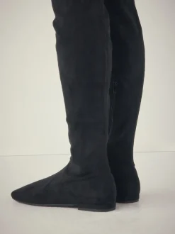 Noir - Bottes plates Forever Comfort® Over The Knee
