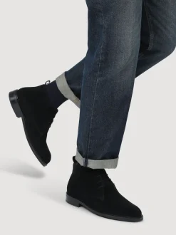 Noir - Bottes/Bottines Jones Bootmaker Deacon en daim Chukka