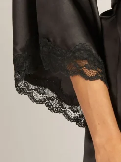 Noir - Boux Avenue Peignoir Amelia