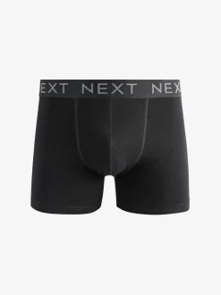 Noir - Boxer en coton riche 10 Lot
