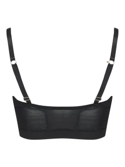 Noir - Brassière Pour Moi India à armature et fermeture avant