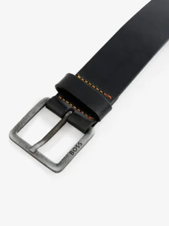 Noir - Ceinture BOSS logo