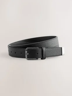 Noir - Ceinture en similicuir
