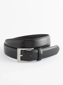 Noir - Ceinture en similicuir