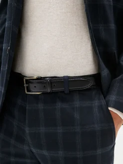 Noir - Ceinture formelle Signature