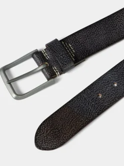 Noir - Ceinture Joe Browns en cuir à boucle métallique