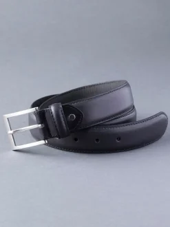 Noir - Ceinture Lakeland Leather Staveley en cuir