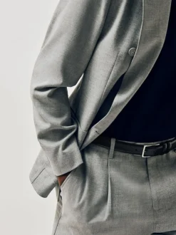 Noir - Ceinture Reiss Dante en cuir lisse