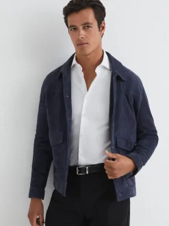 Noir - Ceinture Reiss Ricky en cuir Réversible