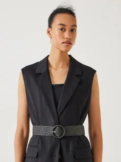 Noir - Ceinture tissée Hush Wrenley