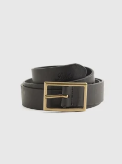 Noir - Ceintures Levi's® à boucle rectangulaire avec Logo