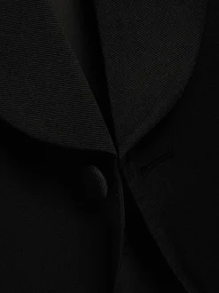 Noir - Charles Tyrwhitt Costume de soirée slim à revers châle : veste