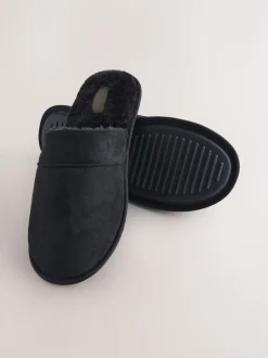 Noir - Chaussons Mule