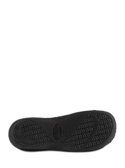 Noir - Chaussons mules Totes Isotoner Popcorn Terry