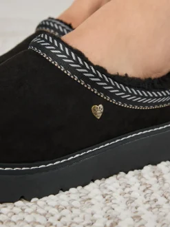 Noir - Chaussons Skechers Keepsakes Lite Cosy Fest