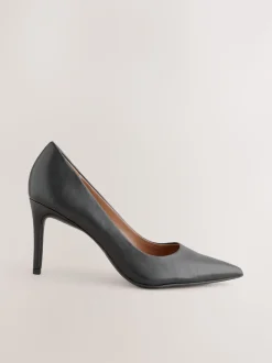 Noir - Chaussures de milieu de terrain en cuir