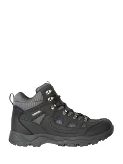 Noir - Chaussures de randonnée Mountain Warehouse Adventurer imperméables pour homme