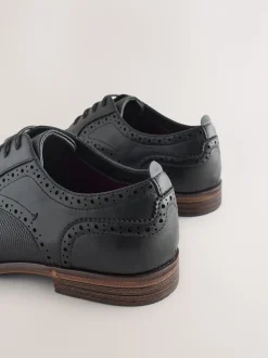 Noir - Chaussures Wingcap Brogue