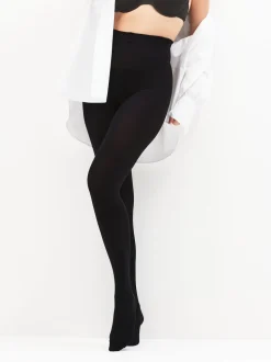 Noir - Collants Ultimate Comfort Opaque 100D - Lot de deux