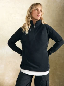Noir - Columbia Womens Glacial IV Half Zip Fleece (polaire)