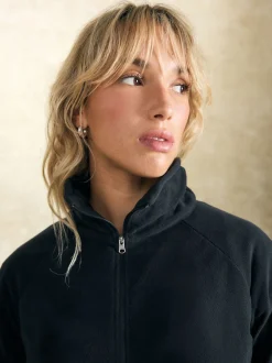 Noir - Columbia Womens Glacial IV Half Zip Fleece (polaire)