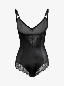 Noir - Contrôle ferme du ventre Portez votre propre soutien-gorge Façonner le corps