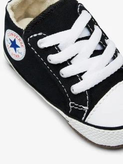 Noir - Converse Baskets Chuck Taylor en toile pour bébé