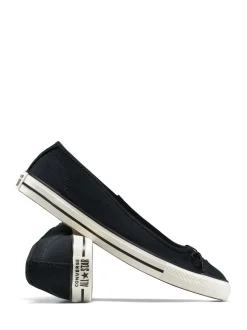 Noir - Converse Chuck Taylor All Star Dainty Ballerine Canvas