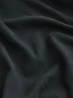 Noir - Coupe ample - Pantalon chino stretch