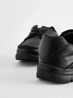 Noir - Coupe large - Apron À lacets Chaussures