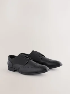 Noir - Coupe large - Chaussures richelieu