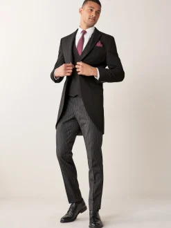 Noir - Coupe standard - Veste de costume Morning