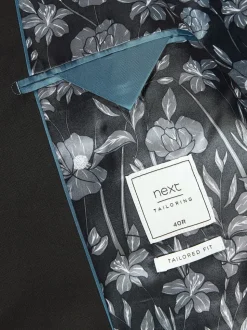 Noir - Coupe sur mesure - Veste de costume à deux boutons