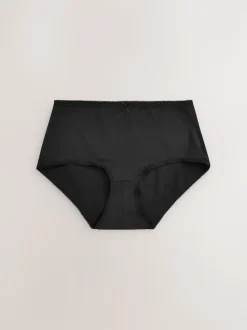 Noir - Culotte en microfibre 5 Pack