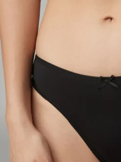 Noir - Culotte en microfibre 7 Pack