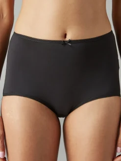 Noir - Culotte en microfibre 7 Pack
