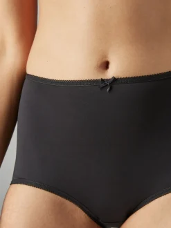 Noir - Culotte en microfibre 7 Pack