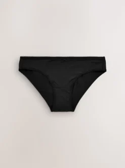 Noir - Culotte en microfibre 7 Pack