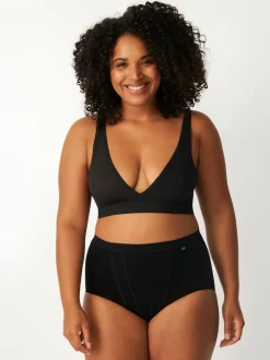 Noir - Culotte Sloggi Tummy Control 2 Pack Knickers