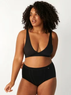 Noir - Culotte Sloggi Tummy Control 2 Pack Knickers